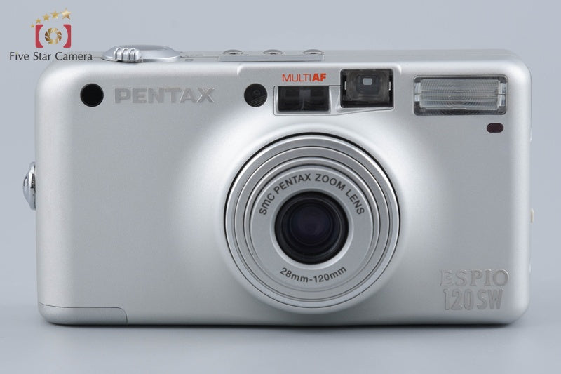Pentax ESPIO 120SW Silver 35mm Point & Shoot Film Camera