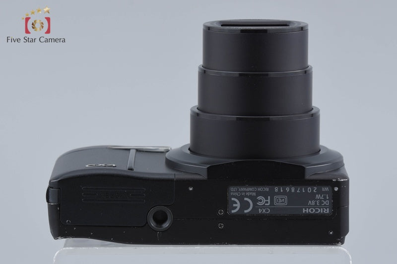 "Shutter count 2,496" Ricoh CX4 Black 10.0 MP Digital Camera
