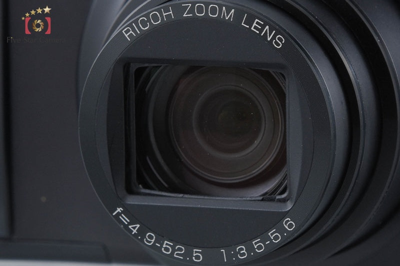 "Shutter count 2,496" Ricoh CX4 Black 10.0 MP Digital Camera