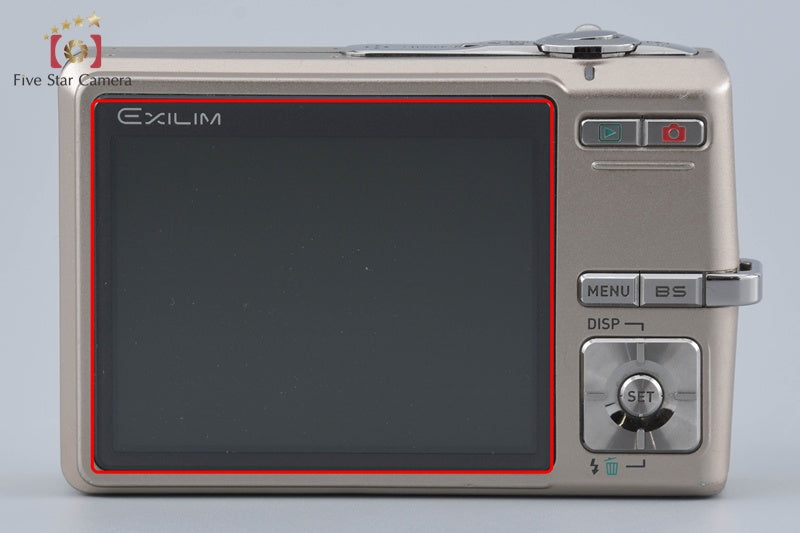 Casio EXILIM ZOOM EX-Z600 Gold 6.0 MP Digital Camera