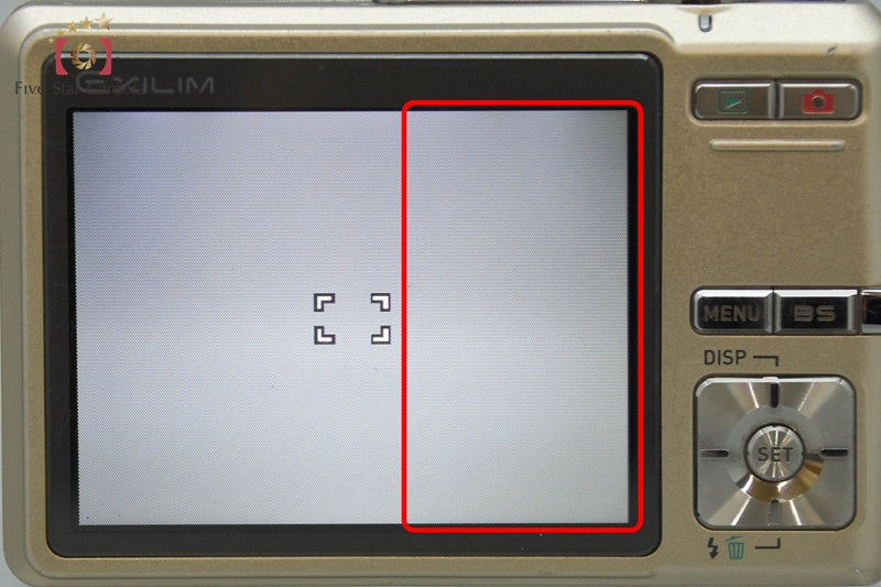Casio EXILIM ZOOM EX-Z600 Gold 6.0 MP Digital Camera