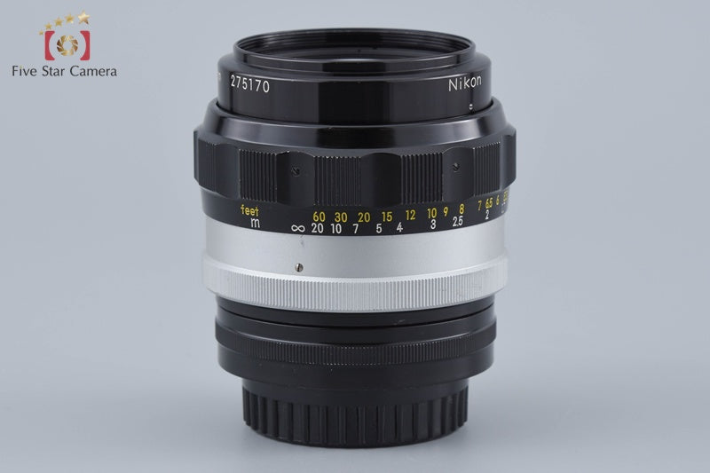 Nikon NIKKOR-H Auto 85mm f/1.8 Non Ai Lens