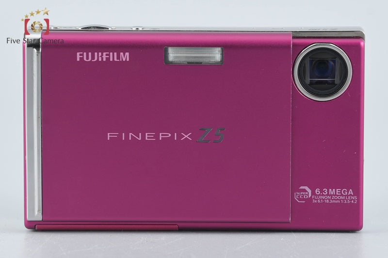 Fujifilm FinePix Z5fd Raspberry Red 6.3 MP Digital Camera