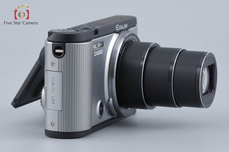 Casio HIGH SPEED EXILIM EX-ZR1600 Silver 16.1 MP Digital Camera w/ Box