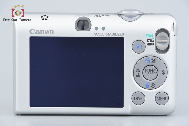 Canon IXY Digital 110 IS Silver 10.0 MP Digital Camera w/ Box