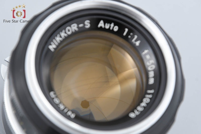Nikon NIKKOR-S Auto 50mm f/1.4 Non Ai Lens