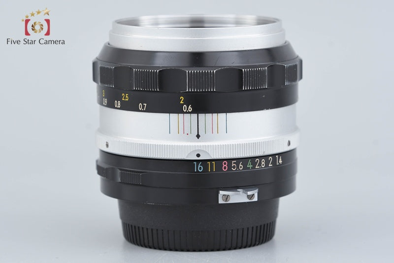 Nikon NIKKOR-S Auto 50mm f/1.4 Non Ai Lens