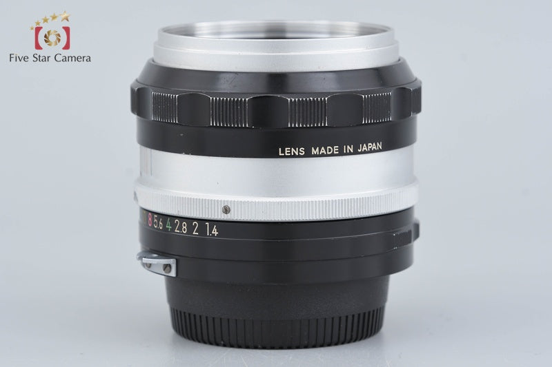 Nikon NIKKOR-S Auto 50mm f/1.4 Non Ai Lens