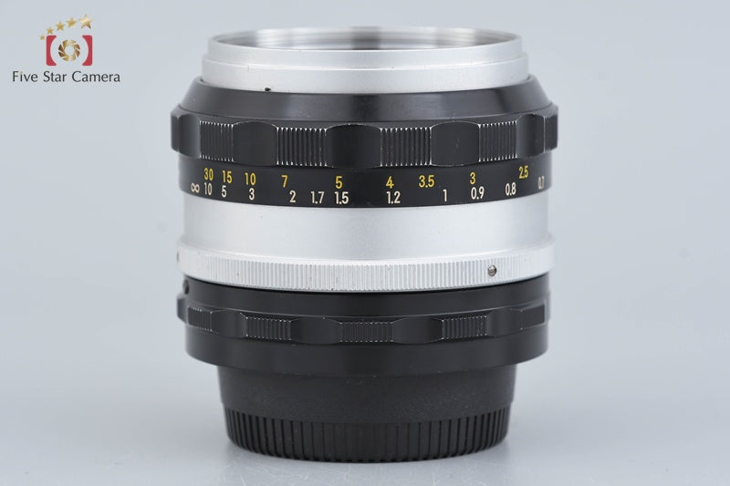 Nikon NIKKOR-S Auto 50mm f/1.4 Non Ai Lens