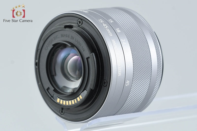 "Count 1,000" Canon EOS Kiss M / M50 White 24.0 MP 15-45 55-200 IS STM Lenses