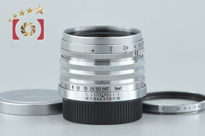 Nikon NIKKOR-H.C 50mm f/2 L39 LTM Leica Thread Mount Lens
