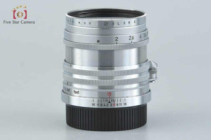 Nikon NIKKOR-H.C 50mm f/2 L39 LTM Leica Thread Mount Lens