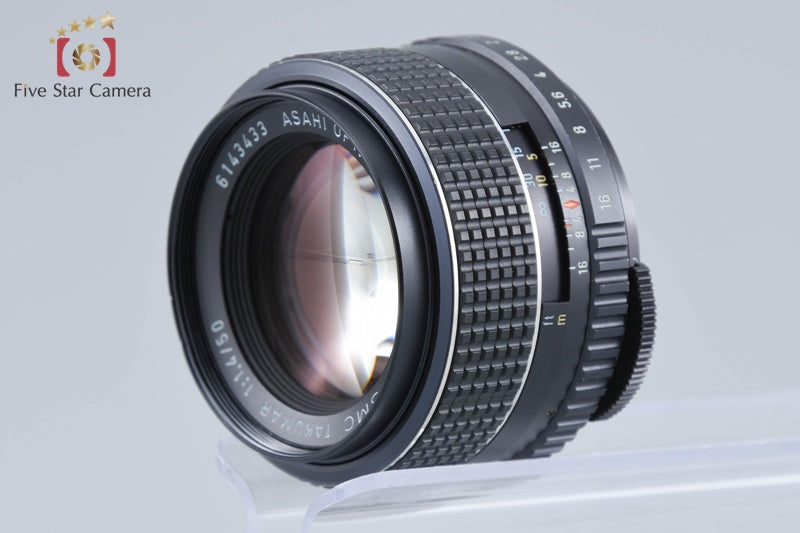 PENTAX SMC TAKUMAR 50mm f/1.4 M42 Mount Lens