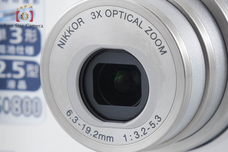 Nikon COOLPIX L6 White 6.0 MP Digital Camera