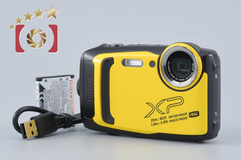 Fujifilm FINEPIX XP140 Yellow 16.4 MP Digital Camera