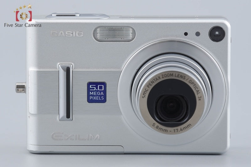 Casio EXILIM EX-Z55 Silver 5.0 MP Digital Camera
