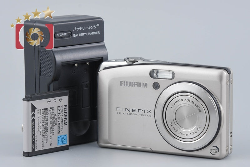 Fujifilm FinePix F50fd Silver 12.0 MP Digital Camera