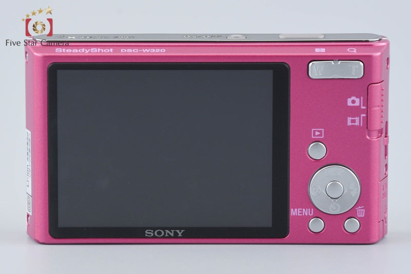 Sony Cyber-Shot DSC-W320 Pink 14.1 MP Digital Camera