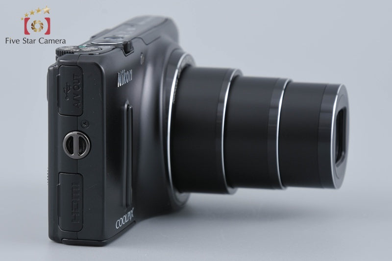 Nikon COOLPIX S9500 Matte Black 18.1 MP Digital Camera