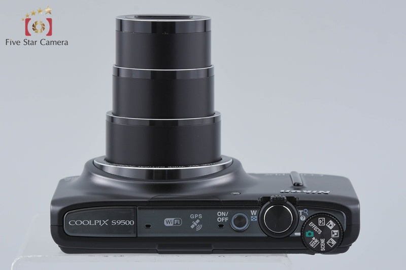 Nikon COOLPIX S9500 Matte Black 18.1 MP Digital Camera