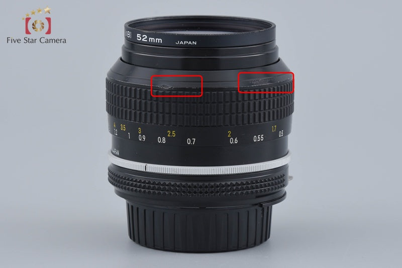 Nikon New NIKKOR 50mm f/1.4 Ai Converted Lens