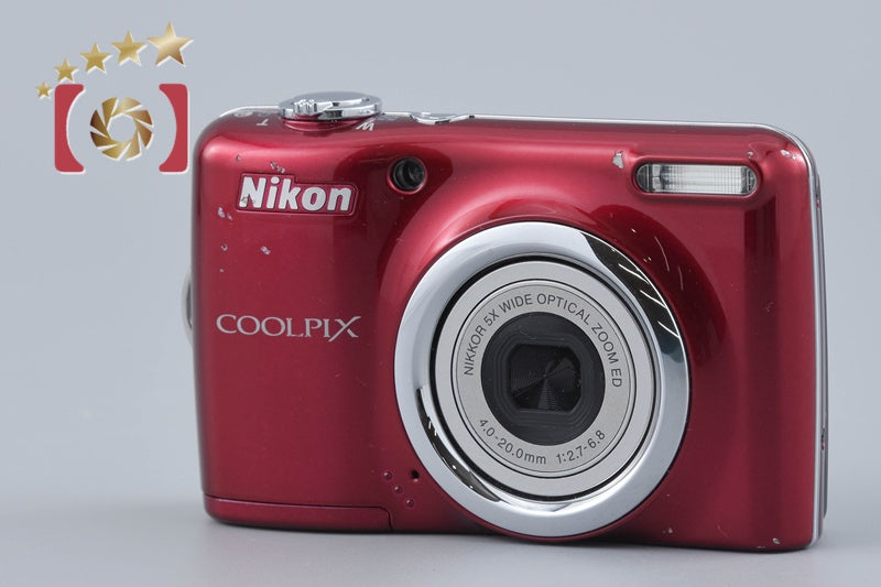 Nikon COOLPIX L23 Red 10.1 MP Digital Camera