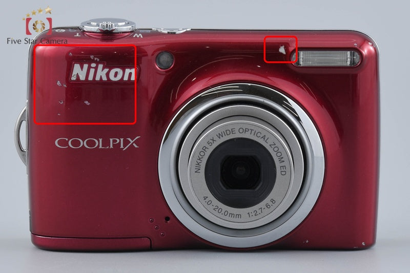 Nikon COOLPIX L23 Red 10.1 MP Digital Camera