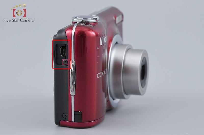 Nikon COOLPIX L23 Red 10.1 MP Digital Camera
