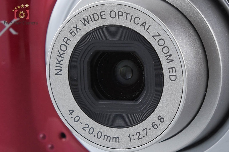 Nikon COOLPIX L23 Red 10.1 MP Digital Camera