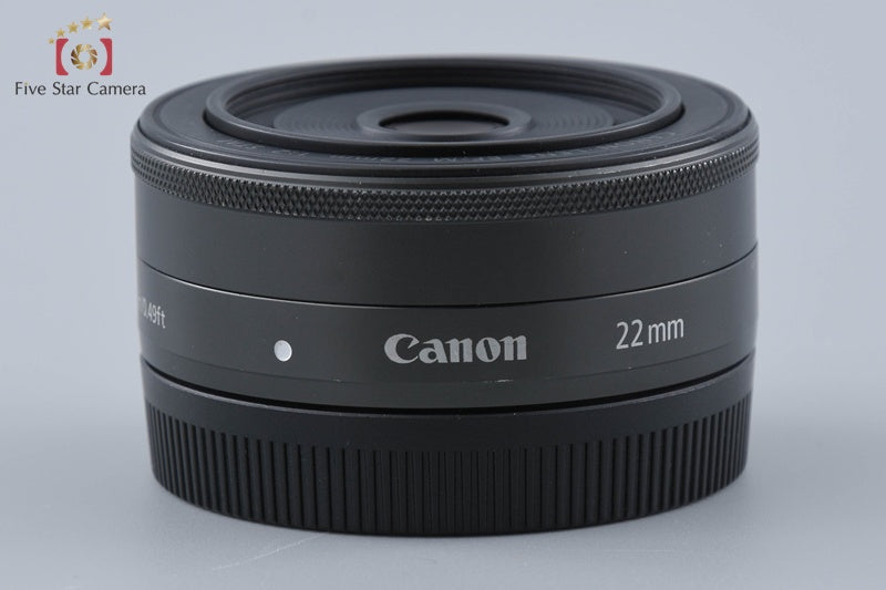 Canon EF-M 22mm f/2 STM Black
