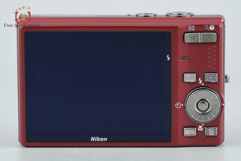 Nikon COOLPIX S710 Deep Red 14.5 MP Digital Camera w/ Box