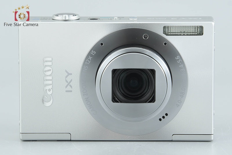Canon IXY 3 Silver 10.1 MP Digital Camera w/ Box
