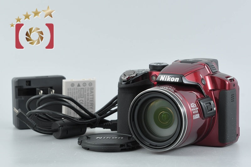 Nikon COOLPIX P510 Red 16.1 MP Digital Camera
