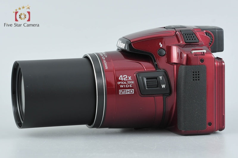 Nikon COOLPIX P510 Red 16.1 MP Digital Camera