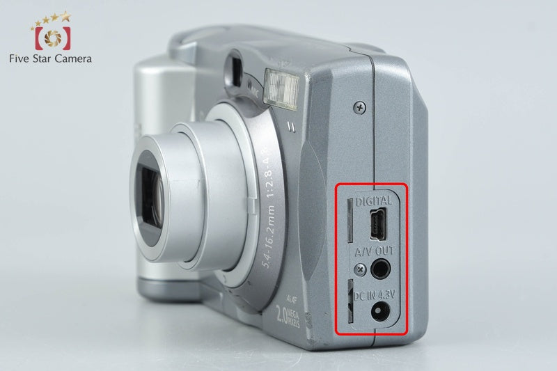 Canon PowerShot A40 Silver 2.0 MP Digital Camera w/ Box