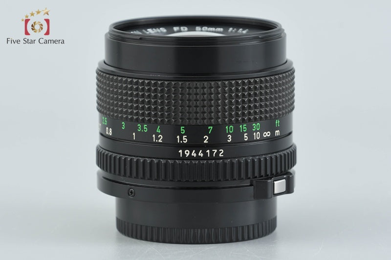 Canon New FD 50mm f/1.4
