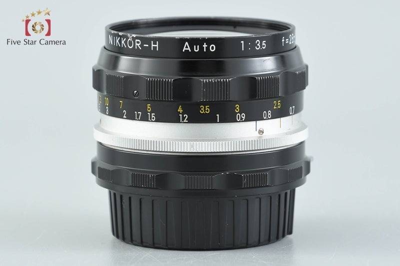 Nikon NIKKOR-H Auto 28mm f/3.5 Non Ai Lens