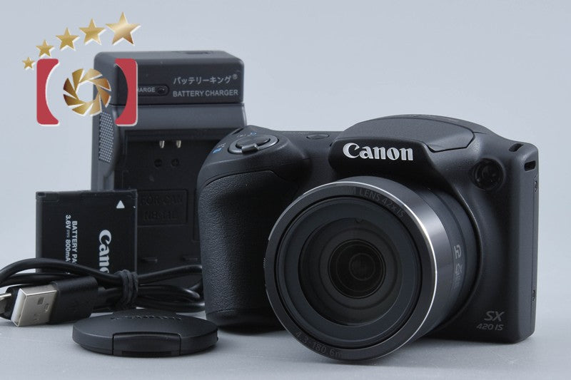 Canon PowerShot SX420 IS Black 20.0 MP Digital Camera