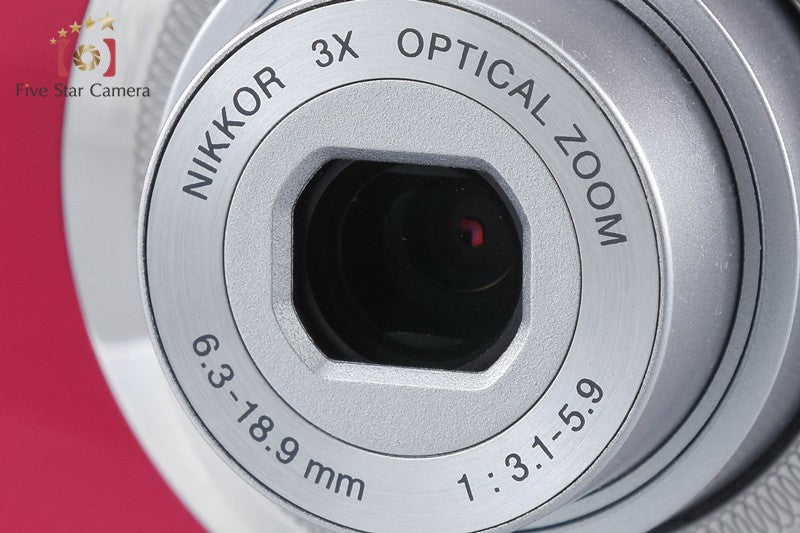 Nikon COOLPIX S230 Rose Red 10.0 MP Digital Camera