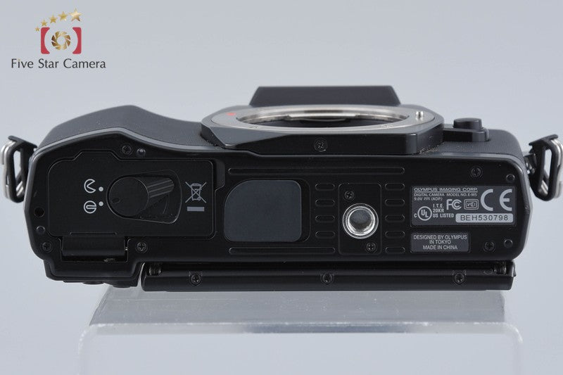 "Count 2,300" Olympus OM-D E-M5 Black 16.0 MP Digital Mirrorless Camera Body