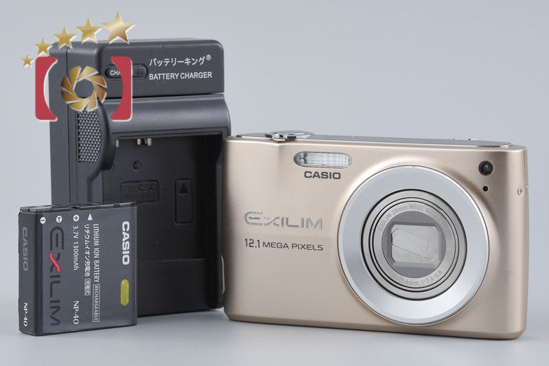 Casio EXILIM EX-Z400 Gold 12.1 MP Digital Camera