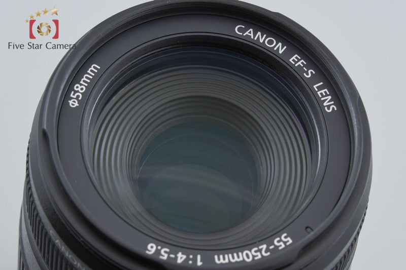 Canon EF-S 55-250mm f/4-5.6 IS
