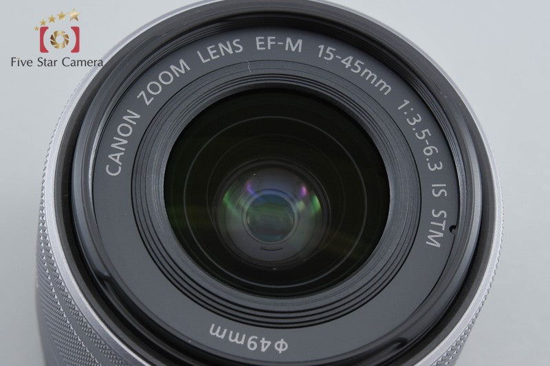 Canon EF-M 15-45mm f/3.5-6.3 IS STM Silver w/ Box