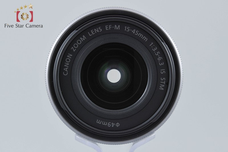 Canon EF-M 15-45mm f/3.5-6.3 IS STM Silver w/ Box