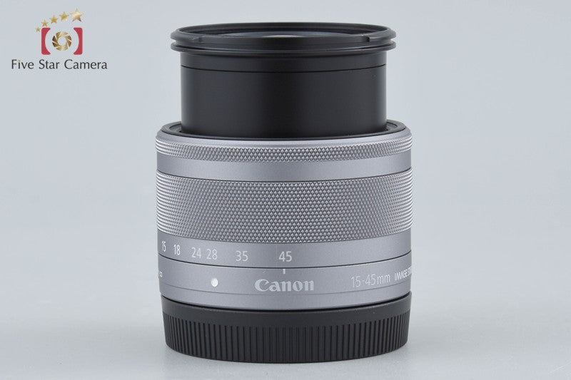 Canon EF-M 15-45mm f/3.5-6.3 IS STM Silver w/ Box