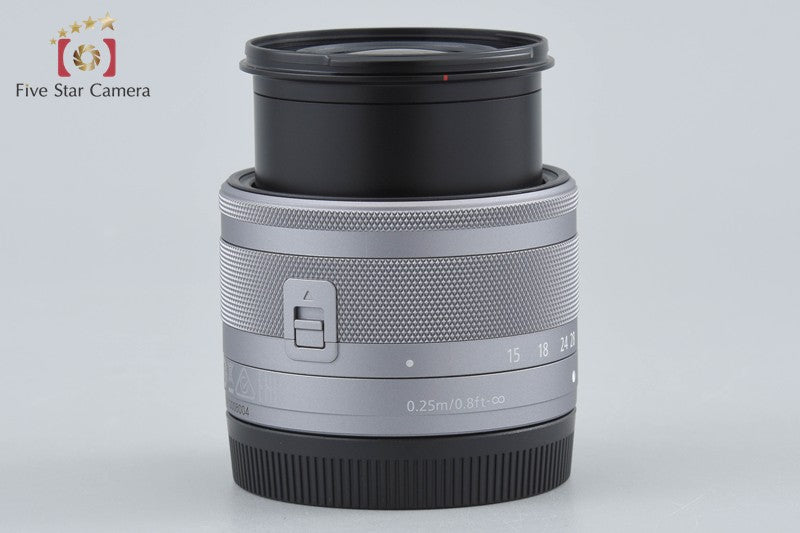 Canon EF-M 15-45mm f/3.5-6.3 IS STM Silver w/ Box