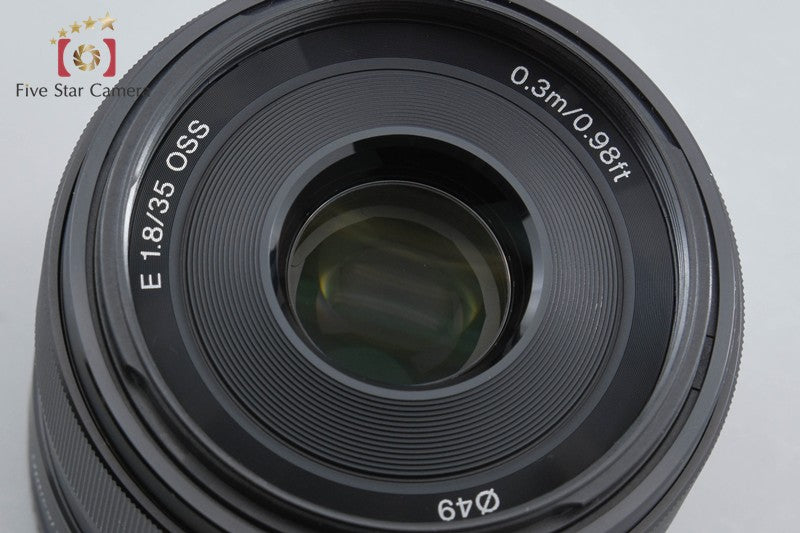 SONY E 35mm f/1.8 OSS SEL35F18 w/ Box