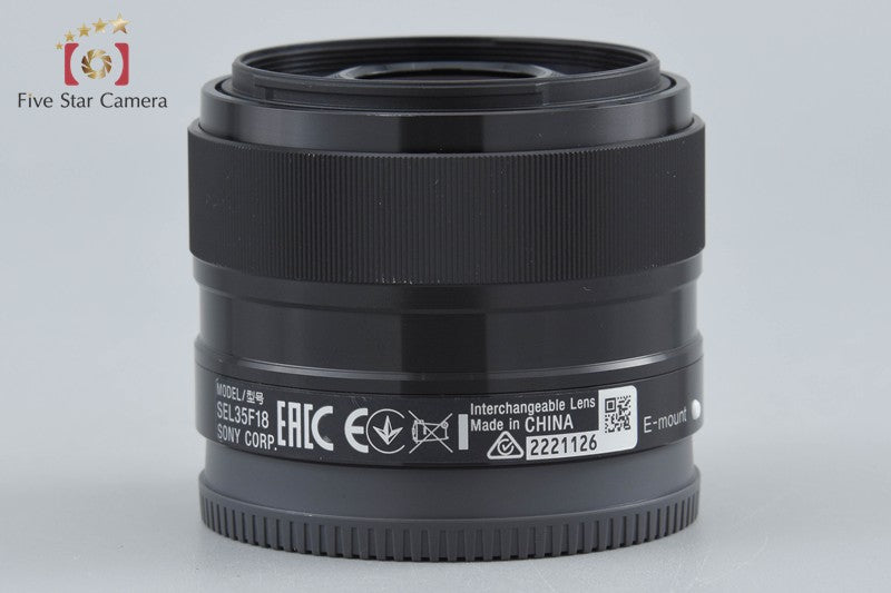SONY E 35mm f/1.8 OSS SEL35F18 w/ Box