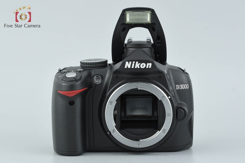 "Shutter count 818" Nikon D3000 10.2 MP DSLR 18-55 VR Lens