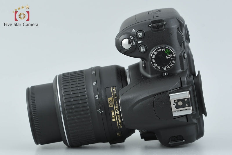 "Shutter count 818" Nikon D3000 10.2 MP DSLR 18-55 VR Lens